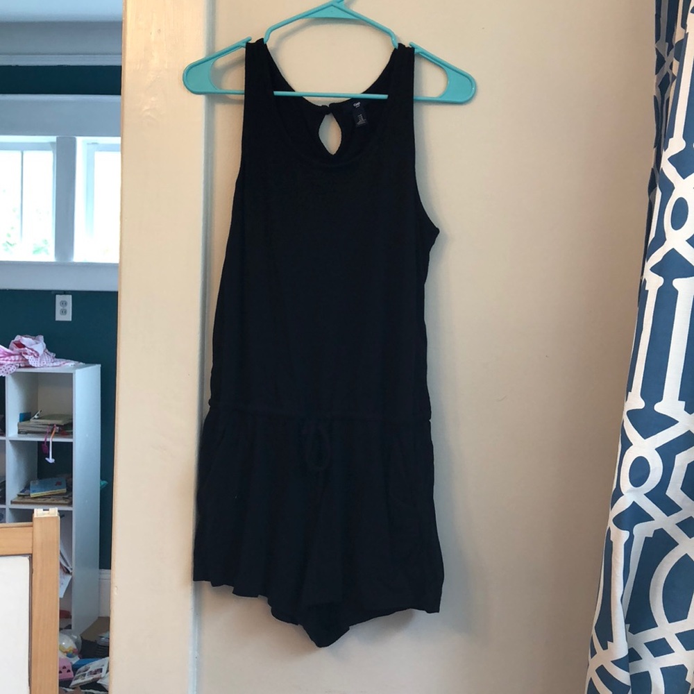 Black romper from Gap